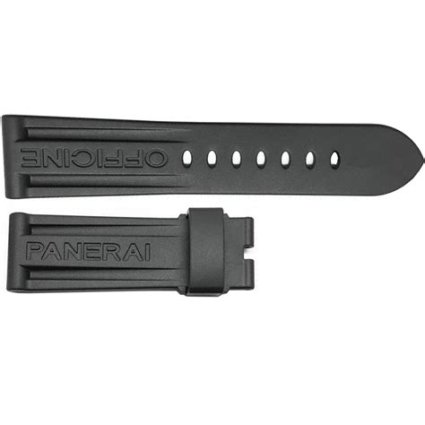 panerai watch straps rubber|authentic Panerai watch straps.